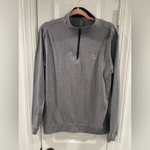 Rhoback Charcoal Zip-Up Men's Quarter-Zip